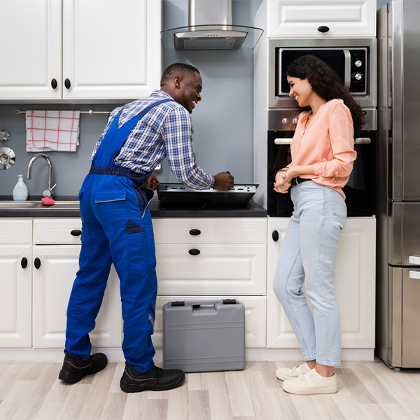 how long does it typically take to complete cooktop repair services in New Haven Kentucky